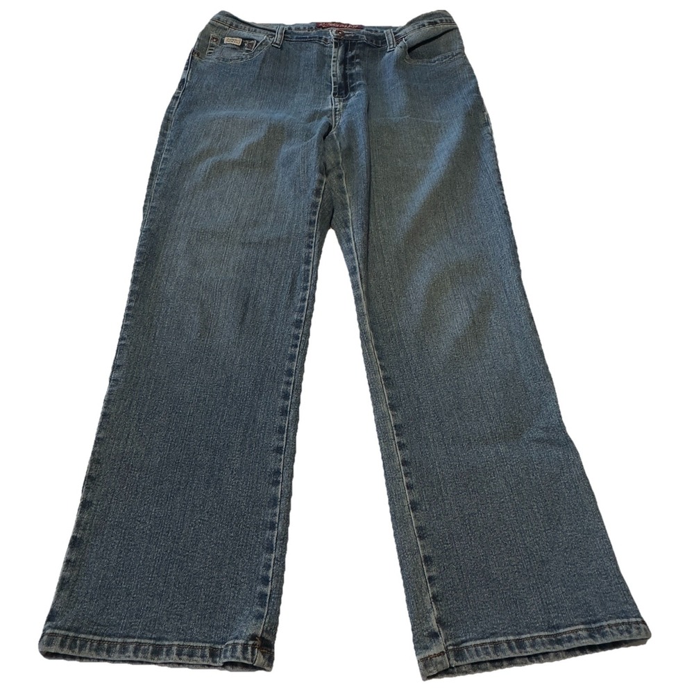 Z. Cavaricci Womens Size 12 Jeans Bootcut Mid Rise Comfort Vintage‎ Boho Retro